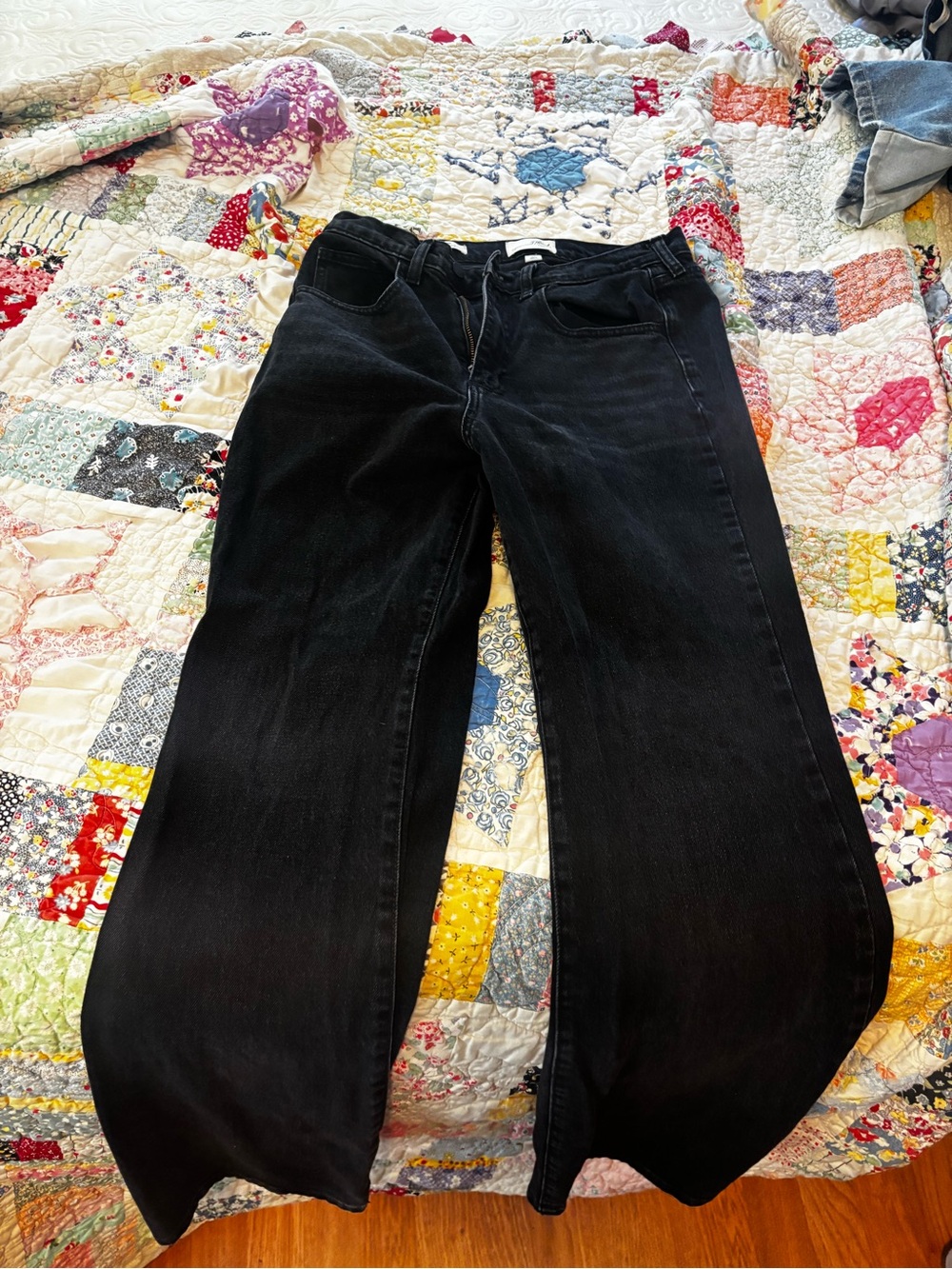 Black Boot Leg Jeans